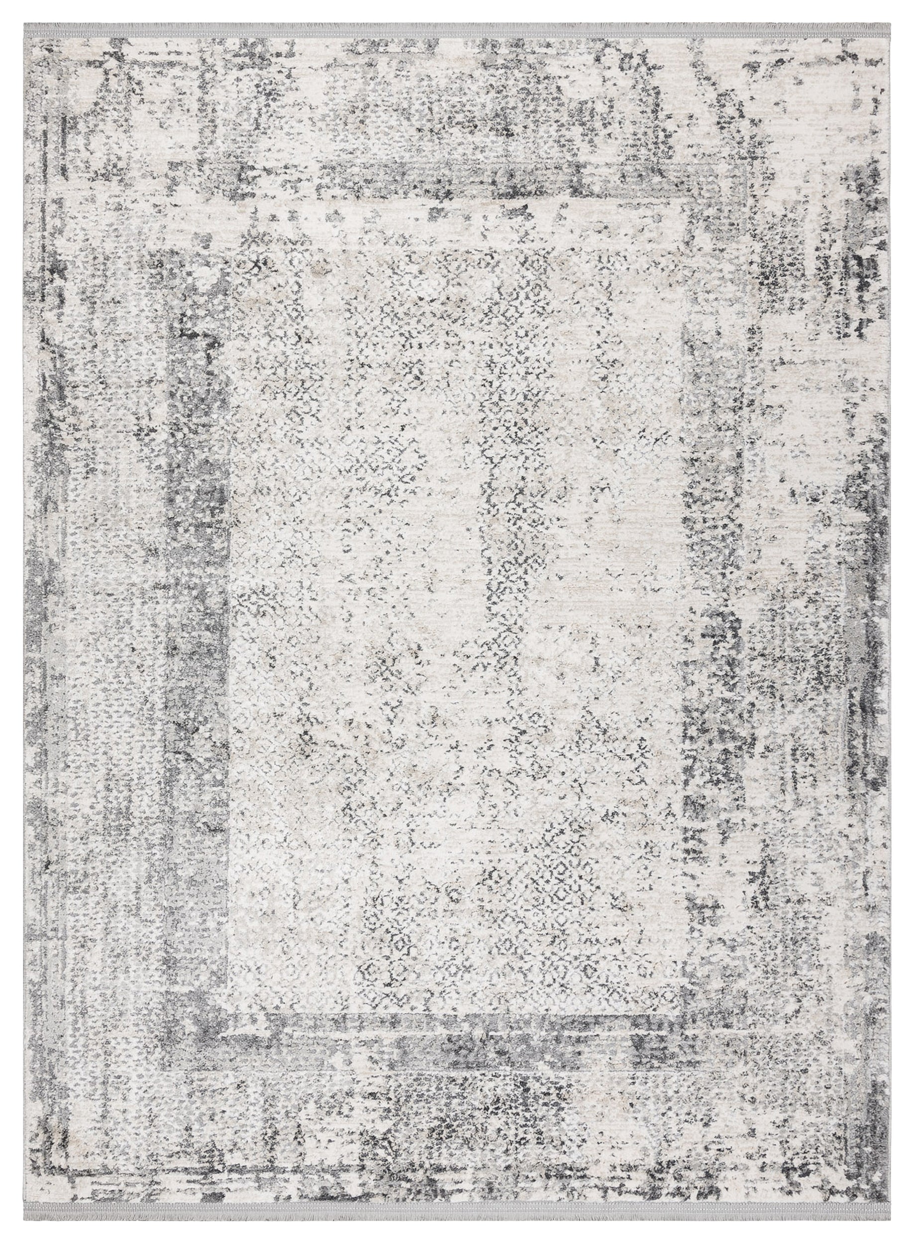 Dywan Tuls 180x270 cm kość słoniowa / szary