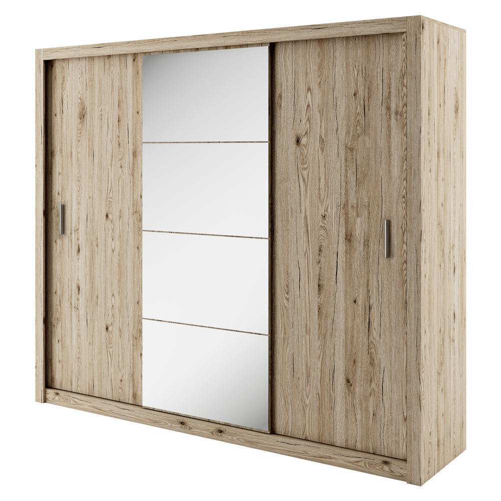 Szafa Idea 250 cm z lustrem San remo
