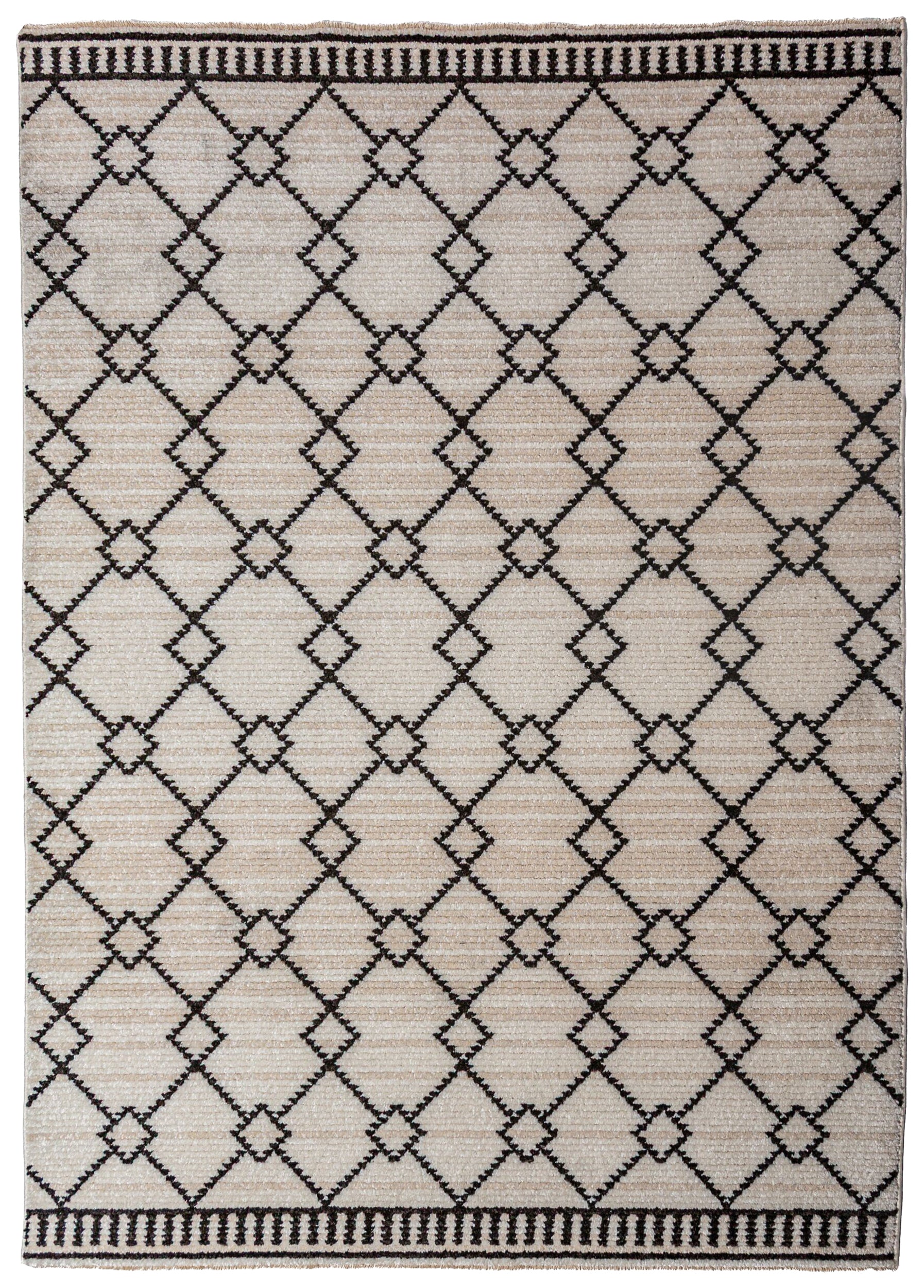 Dywan Allia Diamond 160x230 cm biało-czarny