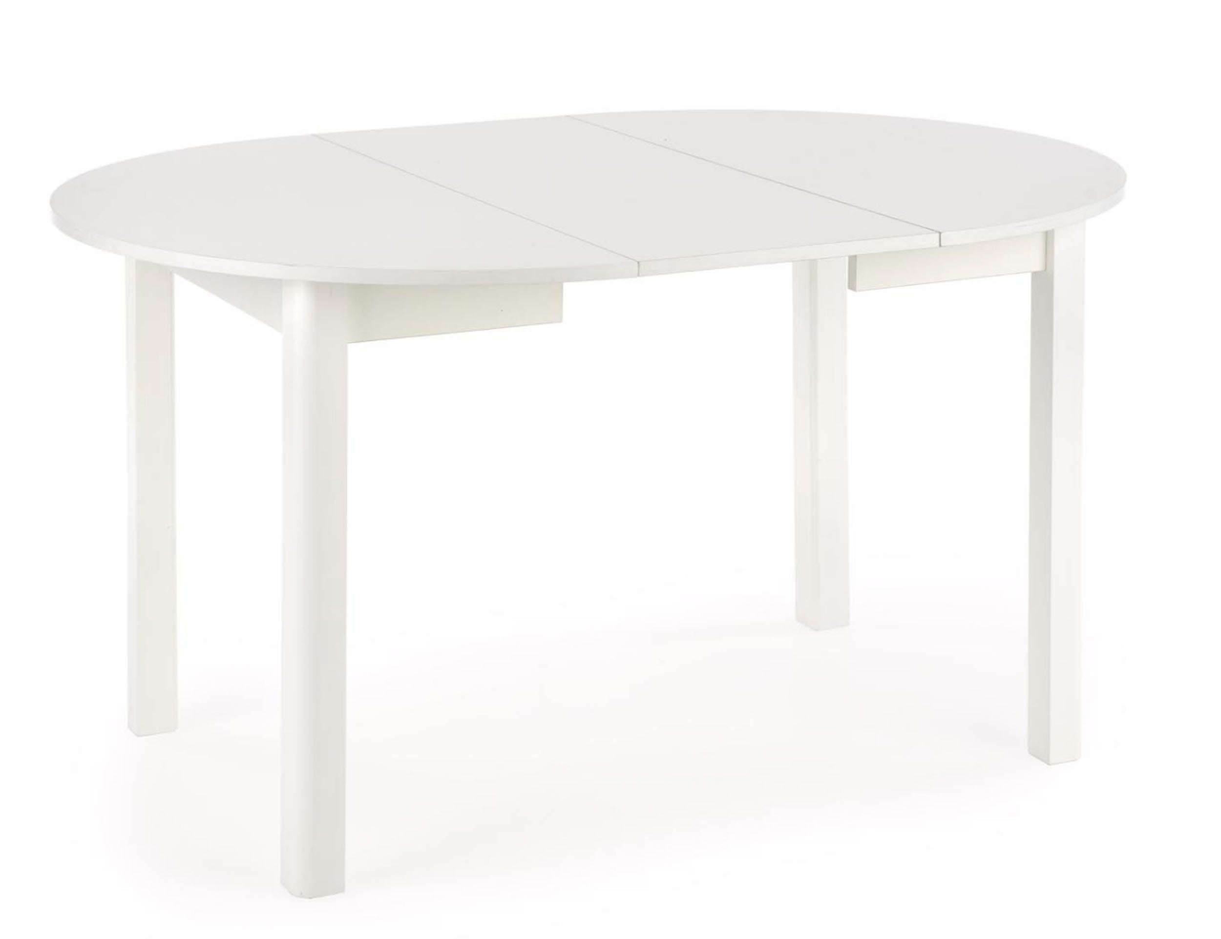 Stół rozkładany Nelloom 102-142x102 biały