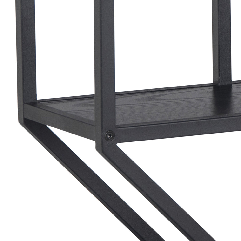 Półka wisząca Seaford 77 cm popiel - głębokość 20 cm