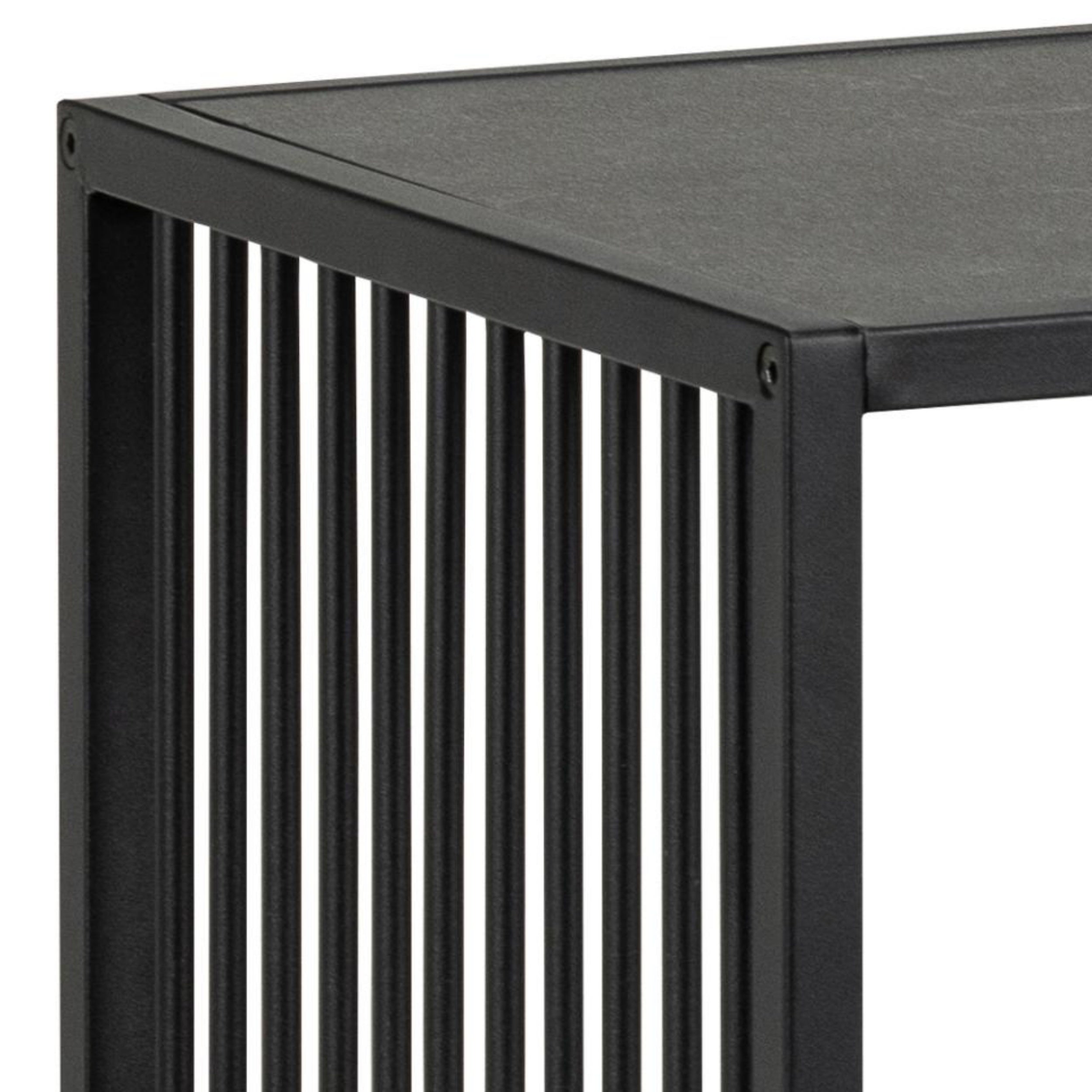 Regał niski Velook metalowy 83 cm - wysokość 83 cm