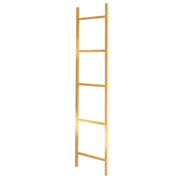 Wieszak na ręczniki Gierce w formie drabinki złoty 50x2x150 cm