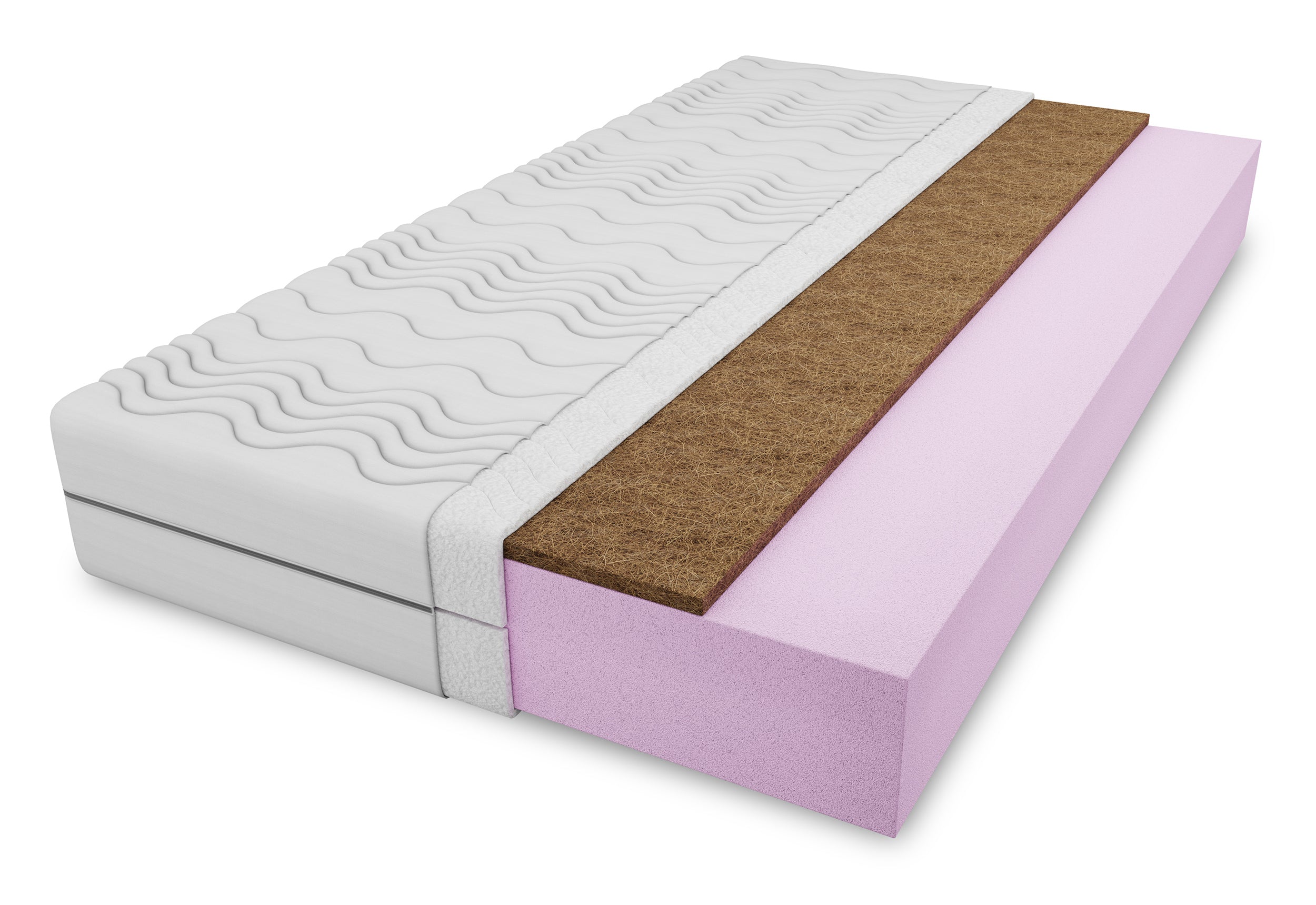 Materac piankowy 80x200 cm Foulum dwustronny