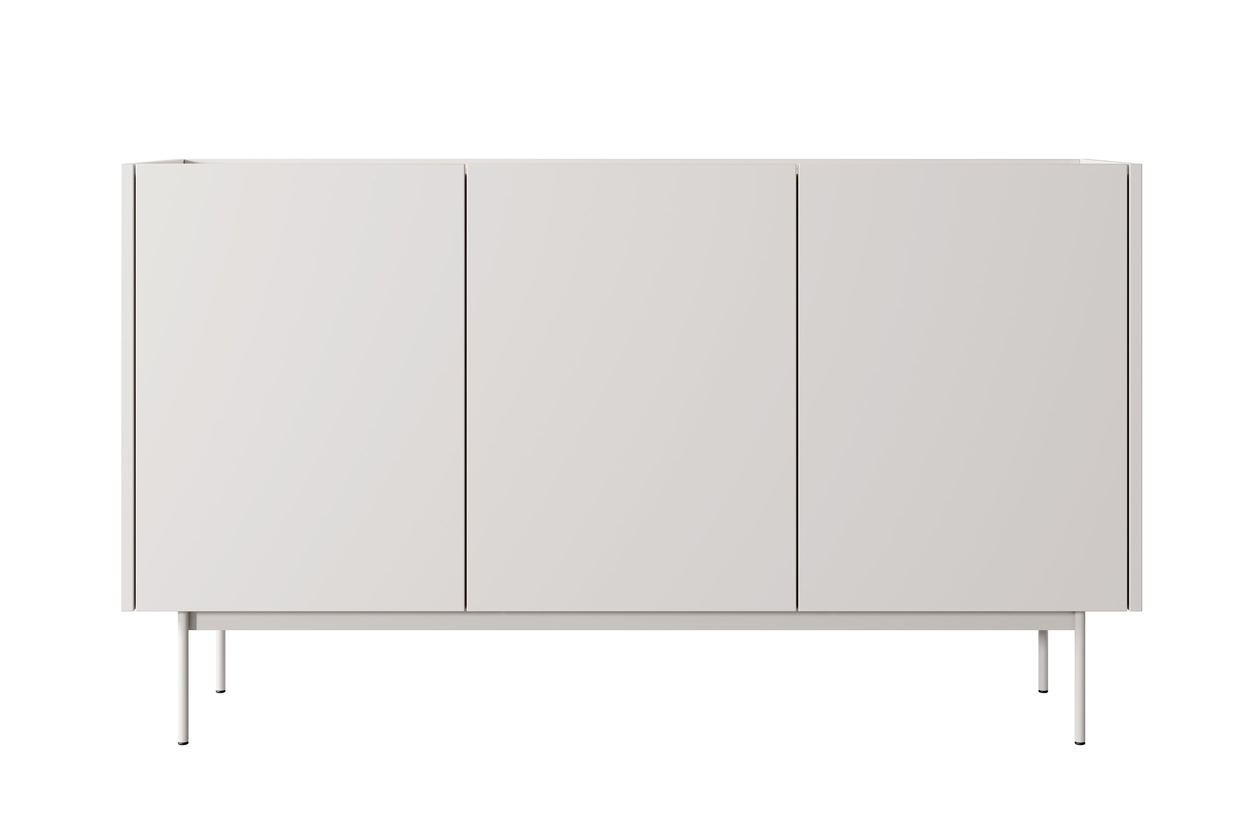 Komoda trzydrzwiowa Color 144 cm Kaszmir - troje drzwi
