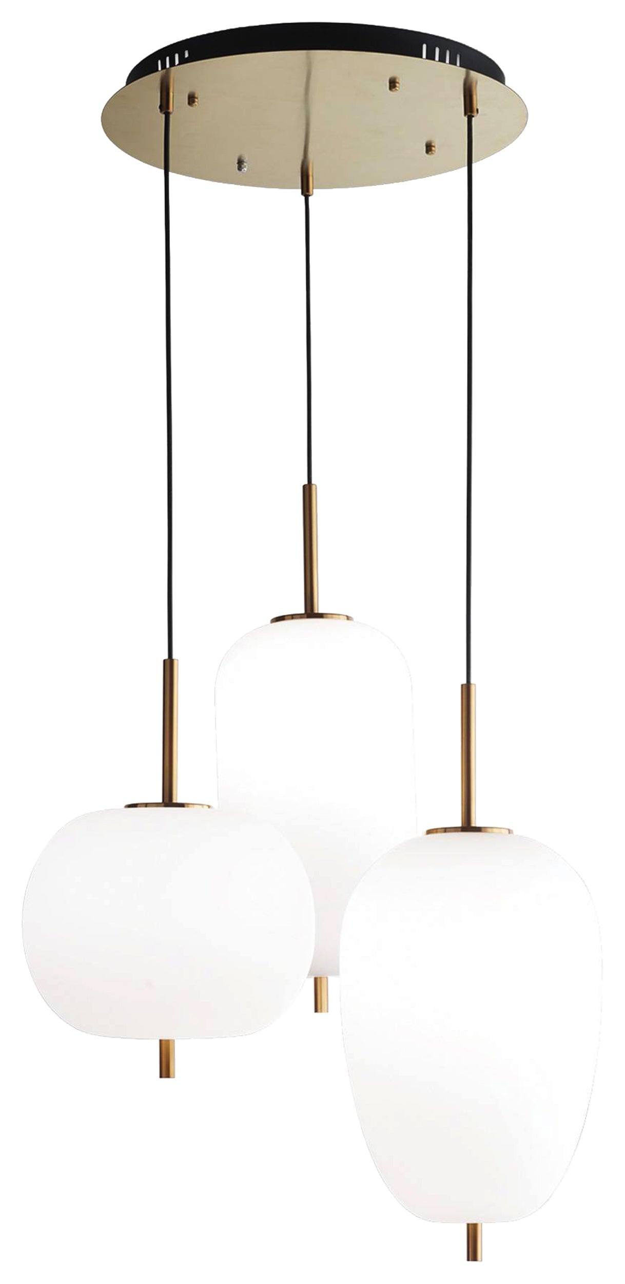 Lampa wisząca LED Umile złota