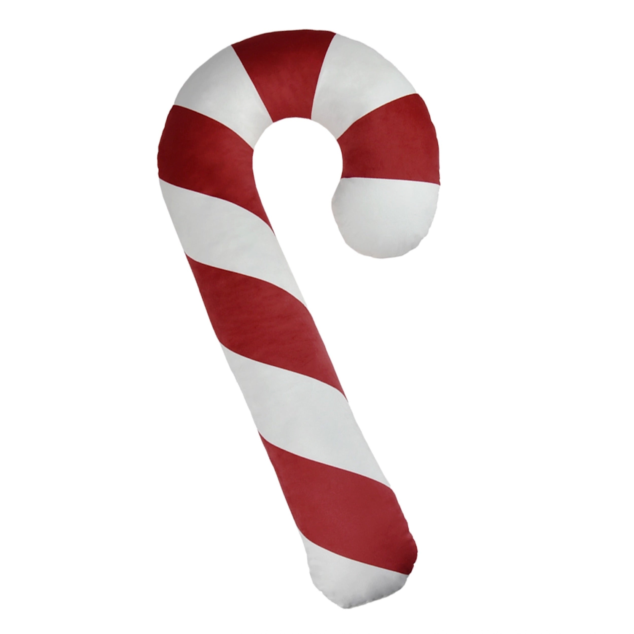 Poduszka XMAS 75 cm czerwona laska cukrowa