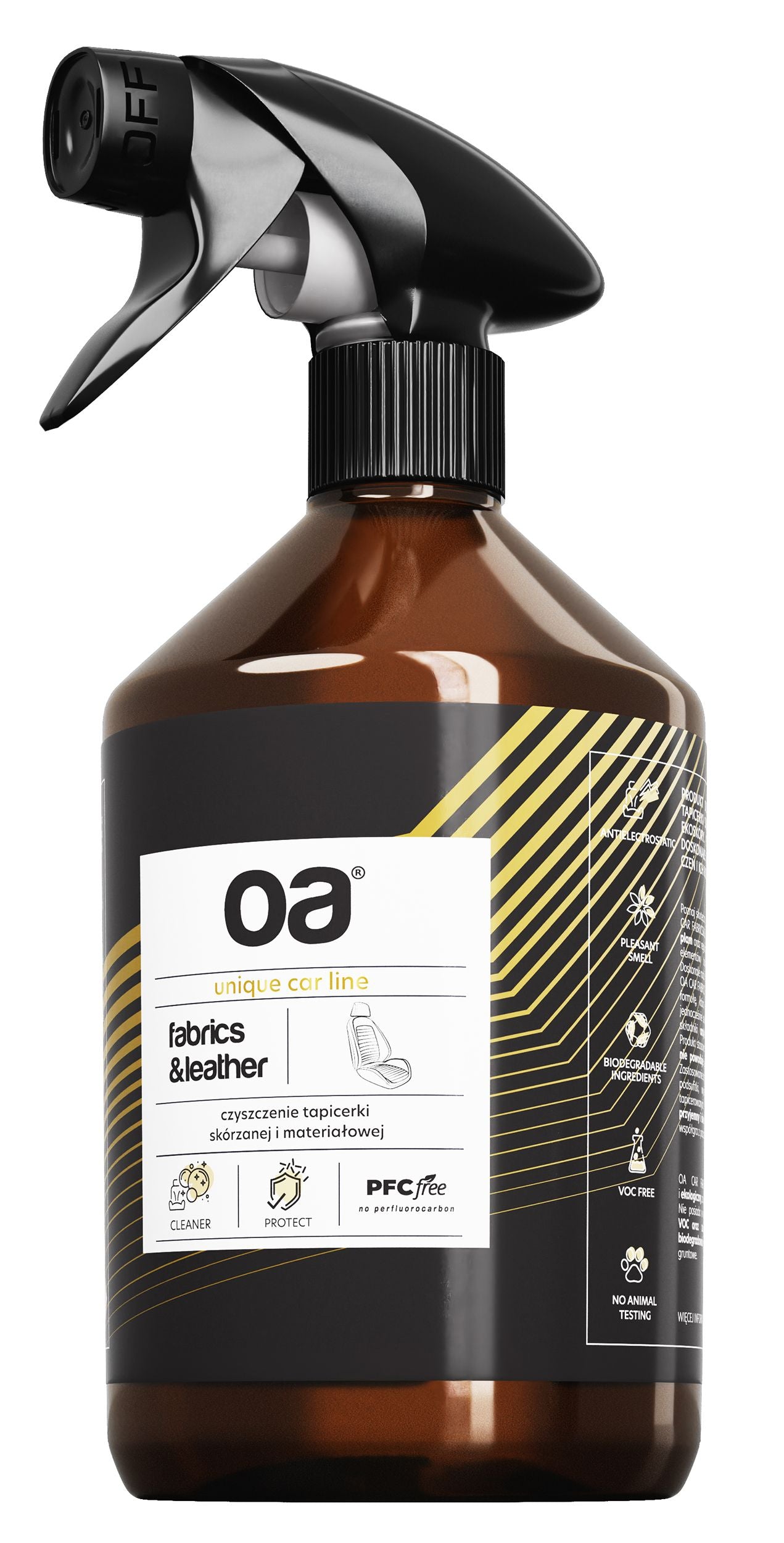 Preparat do czyszczenia tapicerki samochodowej OA Car Fabrics & Leather 500 ml