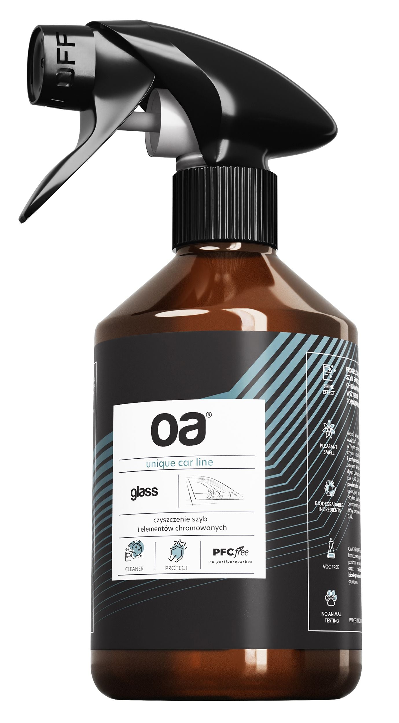 Preparat do czyszczenia szyb samochodowych OA Car Glass 250 ml
