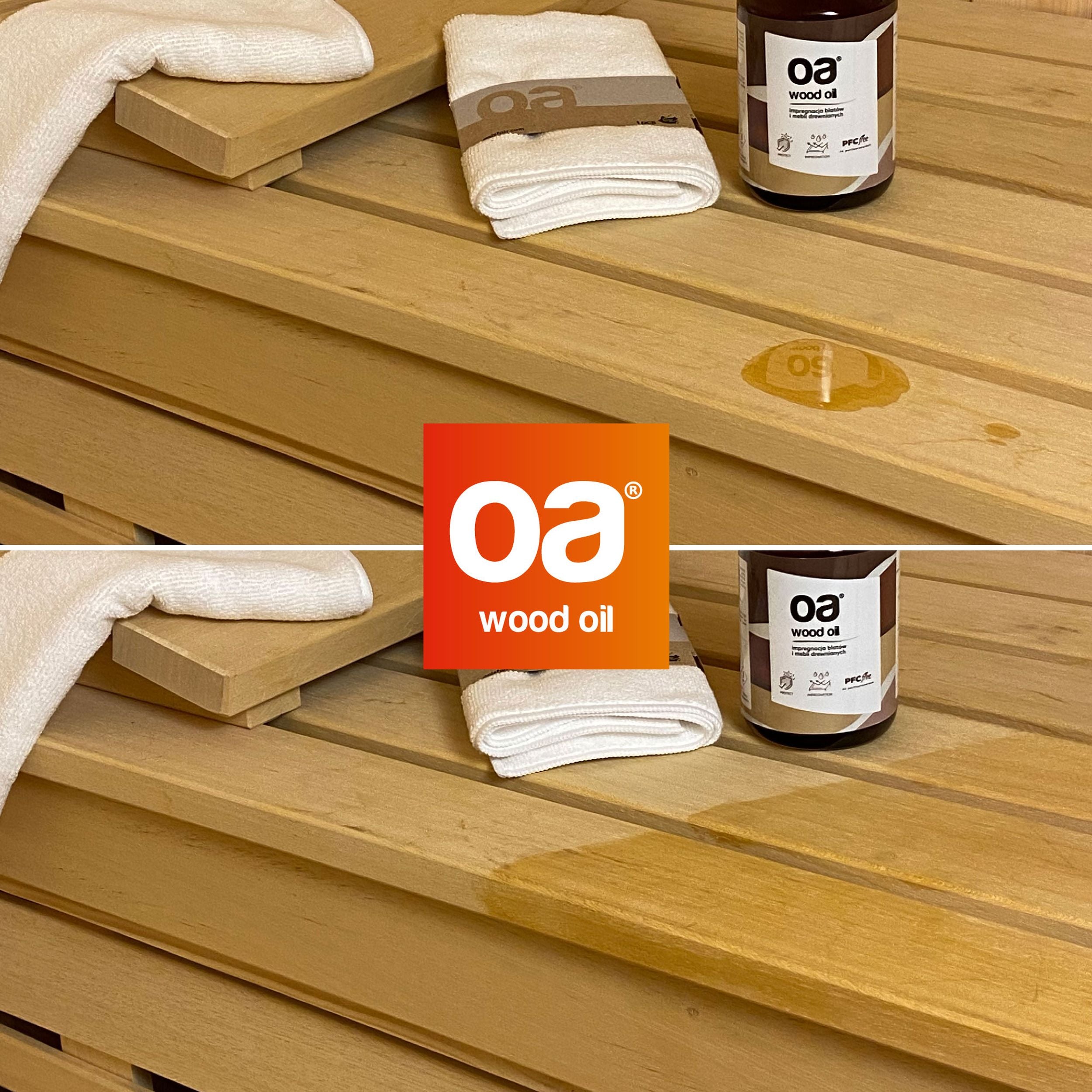 Olej do impregnacji mebli drewnianych OA Wood Oil 500 ml