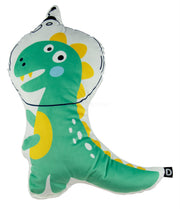 Poduszka dziecięca Dino World 45x35 cm dinozaur astronauta