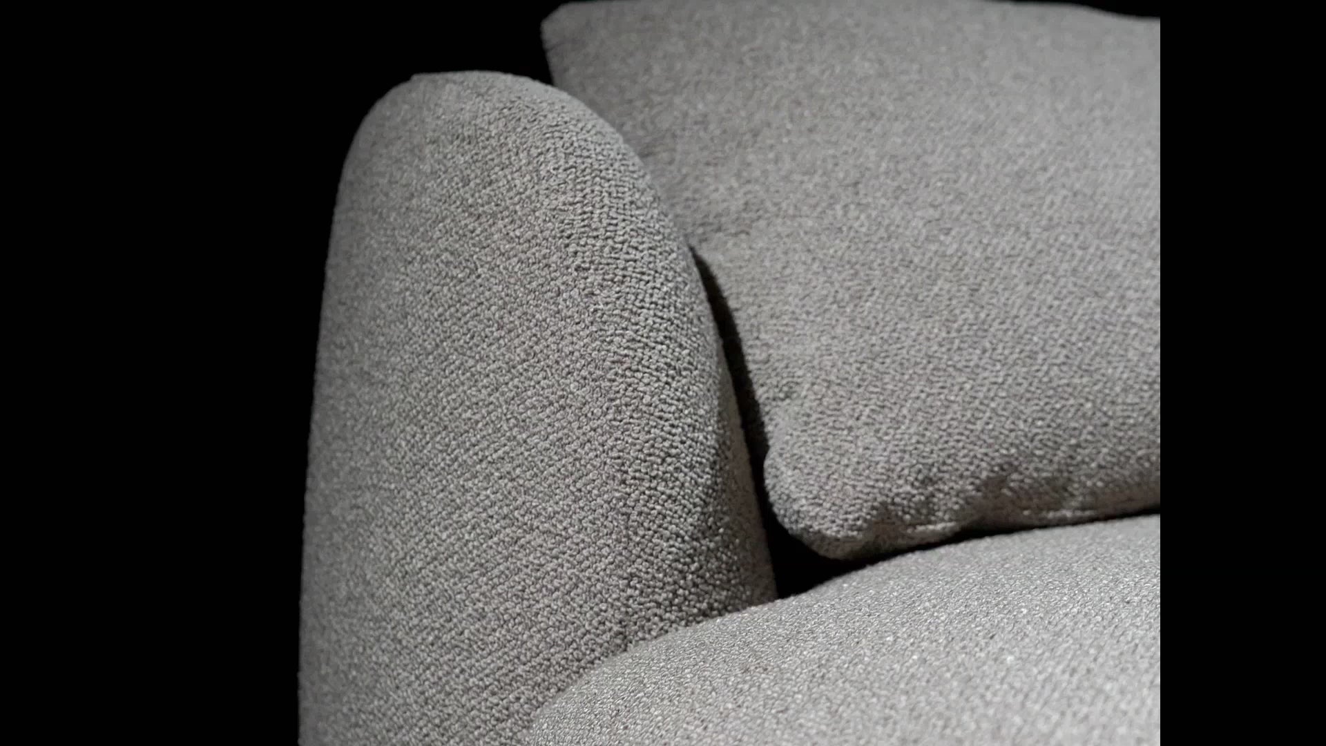 Załaduj wideo: Sofa modułowa Lanomi beżowa boucle