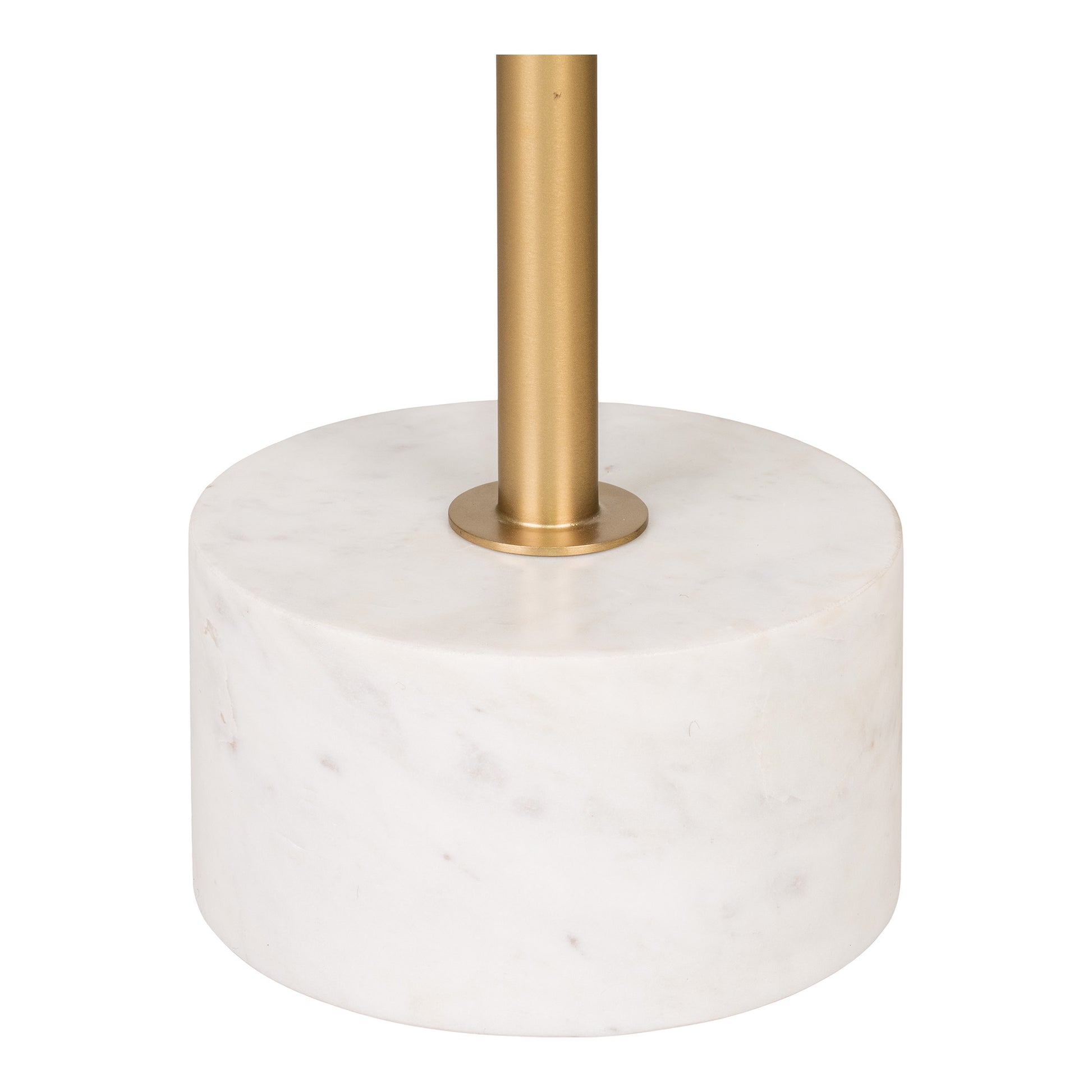 Okrągły stolik Prossan 51 cm - materiał metal