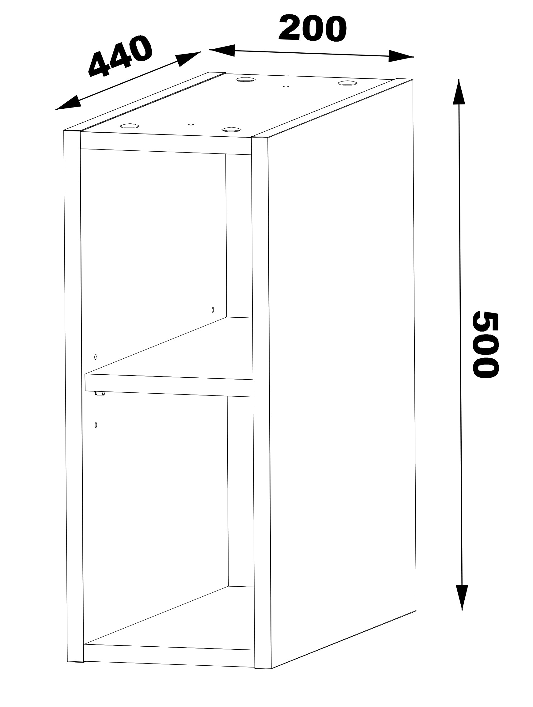 Szafka łazienkowa Delica z blatem i półkami 80 cm szary beż