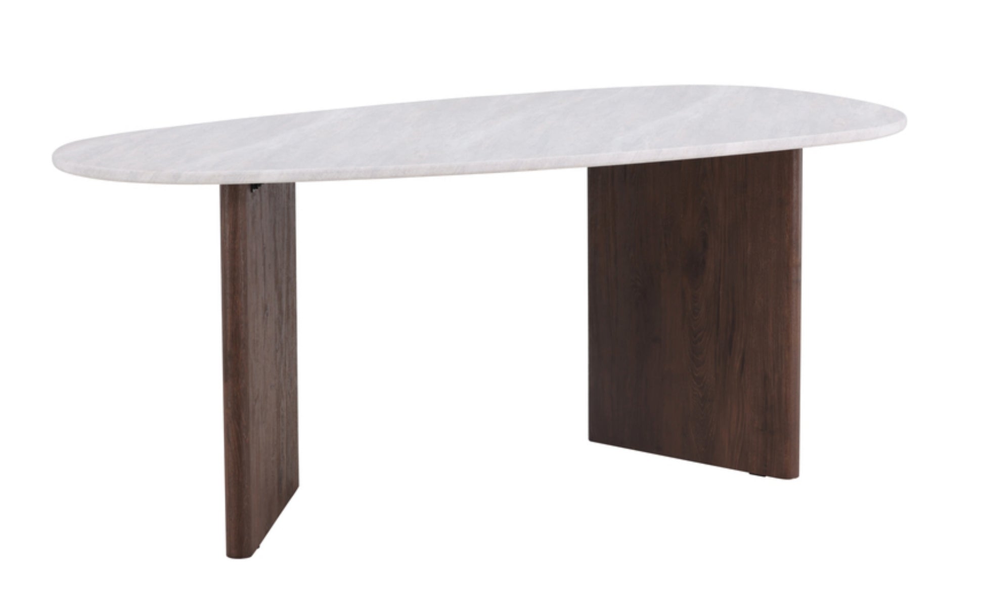 Stół do jadalni Ritony 180x90 cm mocca/ off white