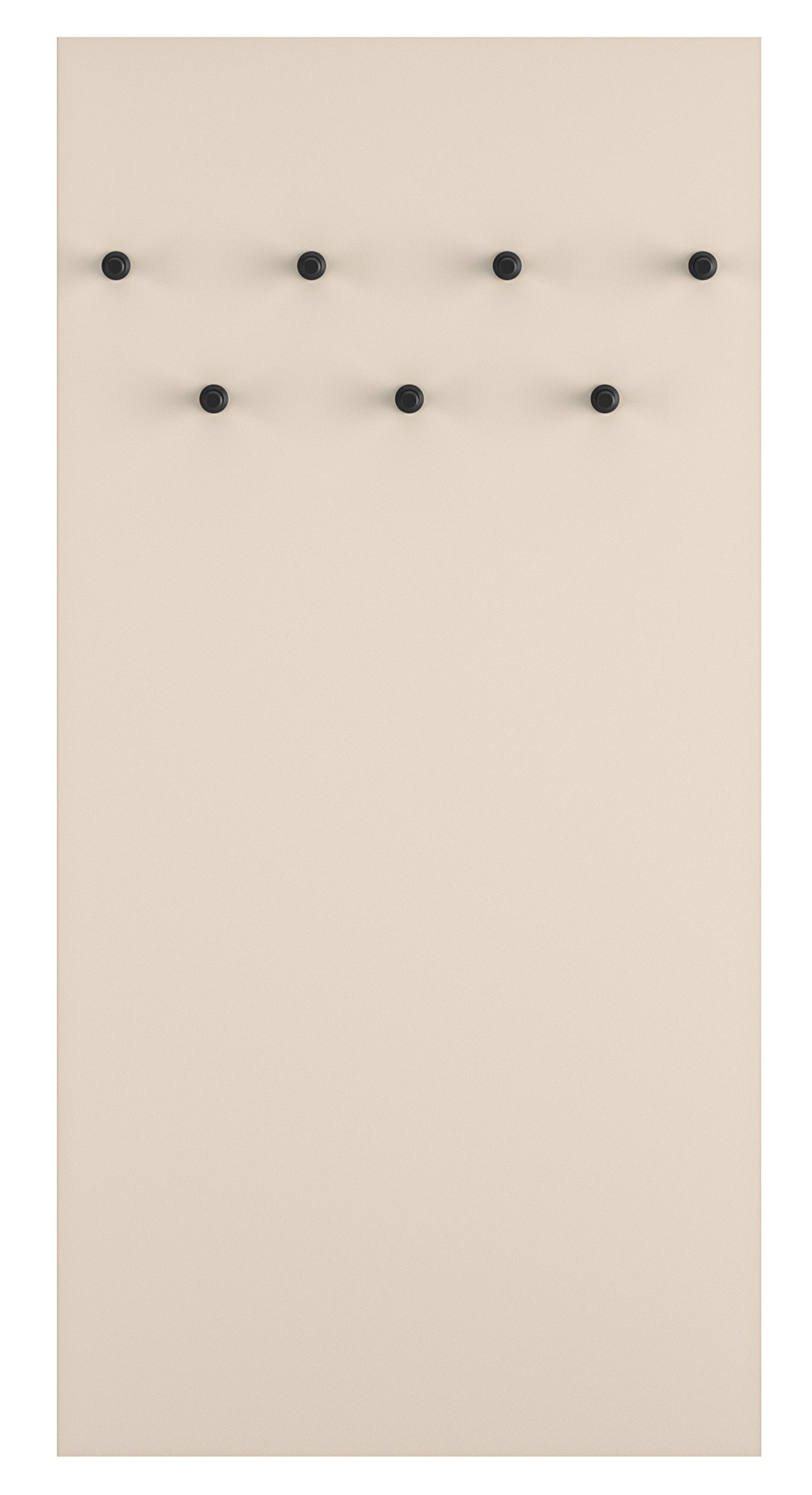 Wieszak ścienny Caletto 68 cm beżowy