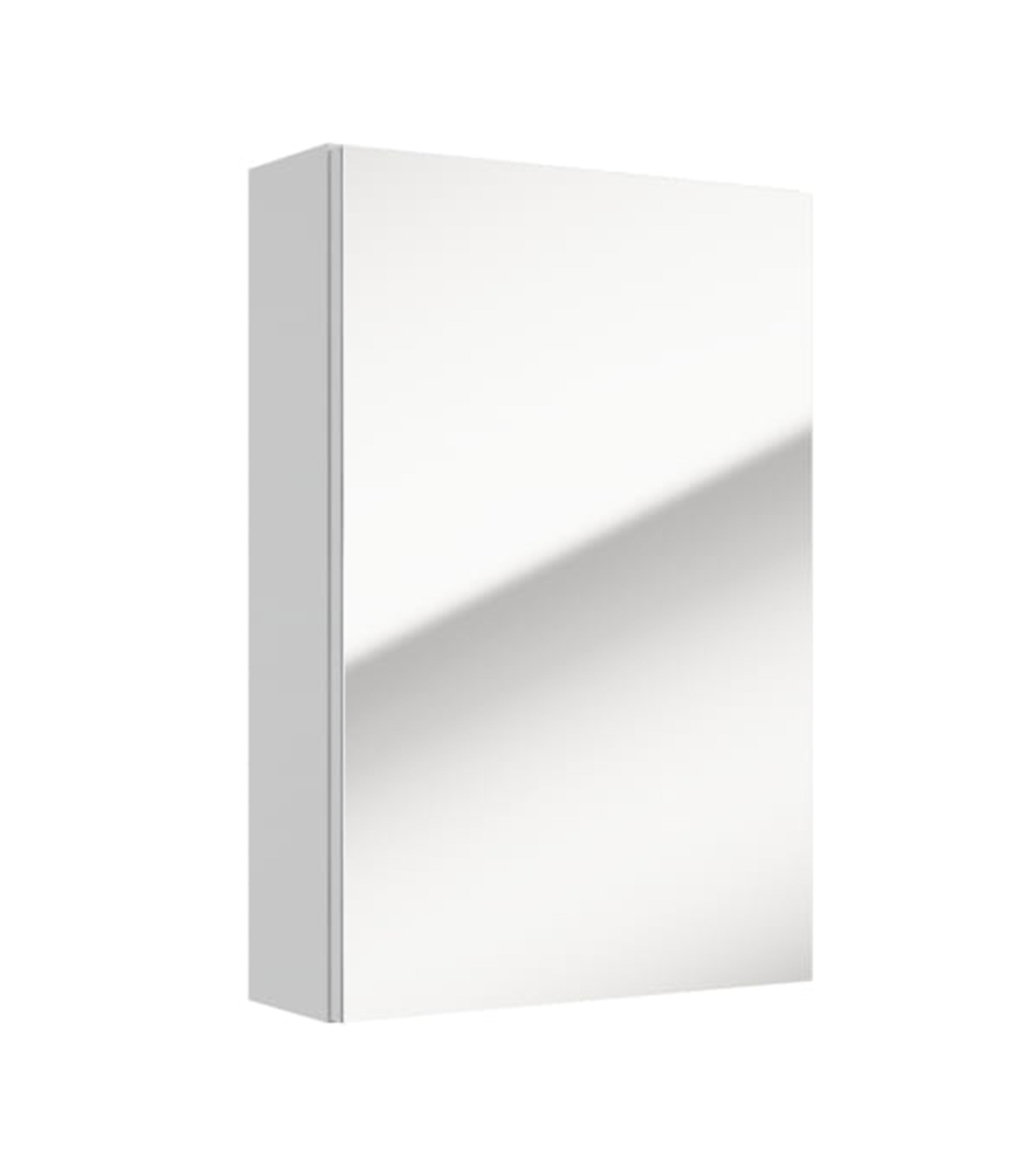 Szafka łazienkowa wisząca Stouq 40x60x15 cm lustrzana biała