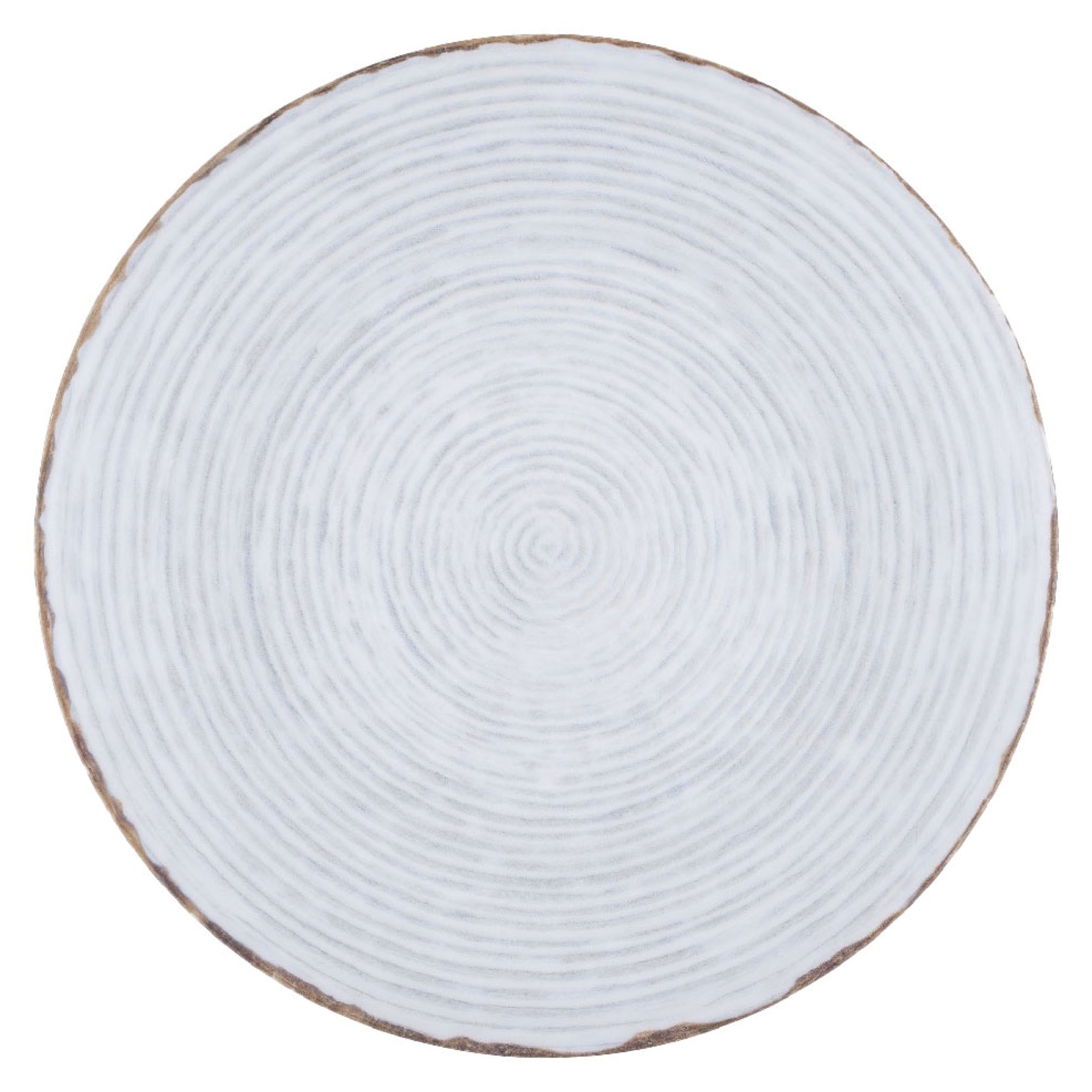 Talerz płytki porcelanowy Boss 27 cm szary