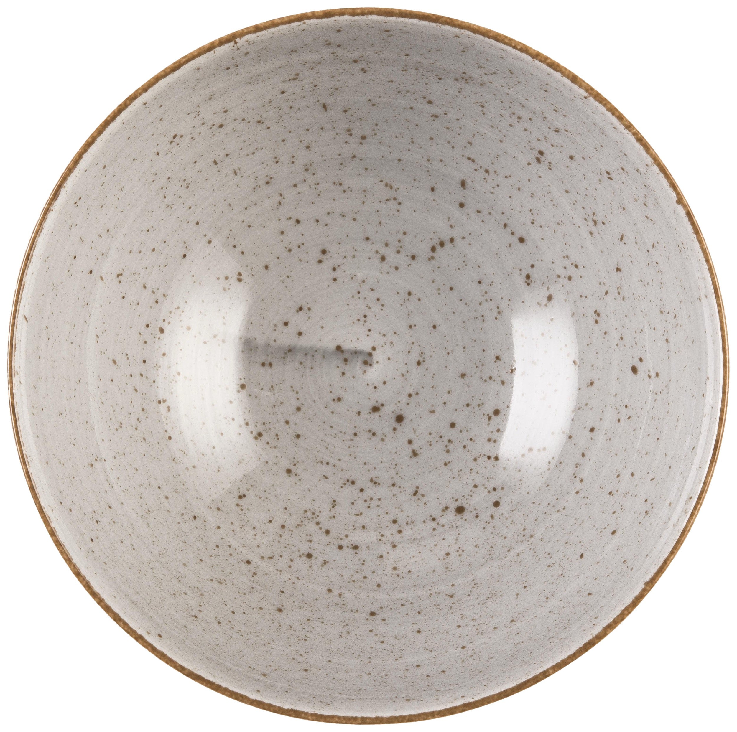 Miska salaterka porcelanowa Royal 15 cm szara