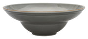 Talerz głęboki do pasty porcelanowy Art. 26 cm ciemnoszary