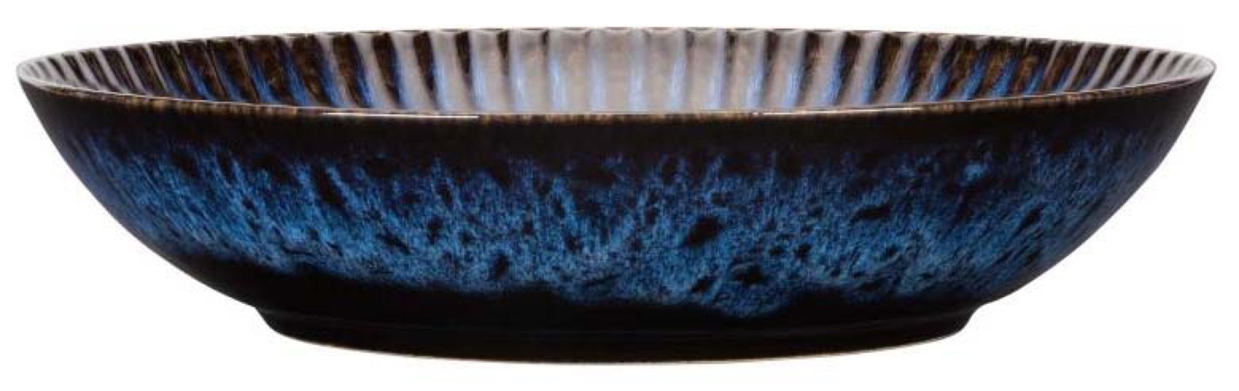 Zestaw talerzy dla 4 os. Cosmos ceramiczny niebieski